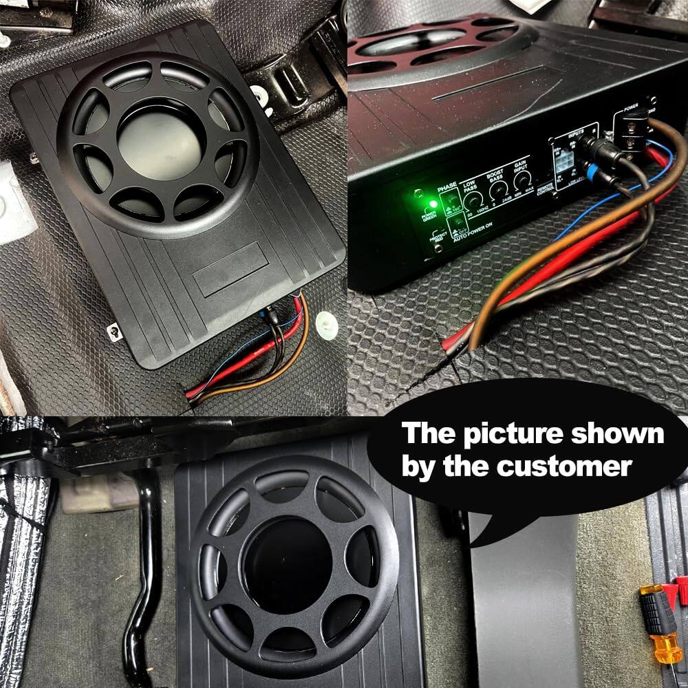 The picture shown by the customer