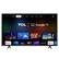 Front. TCL - 65" Class 4-Series LED 4K UHD Smart Google TV - Black.