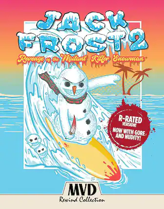 Front. Jack Frost 2: Revenge of the Mutant Killer Snowman - BLU-RAY.