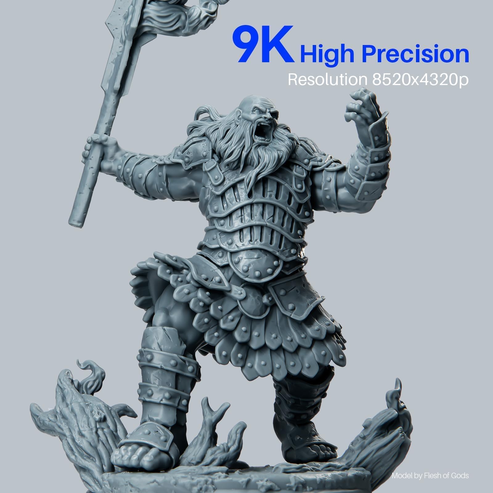 9K High Precision  
Resolution 8520x4320p  
Model by Flesh of Gods