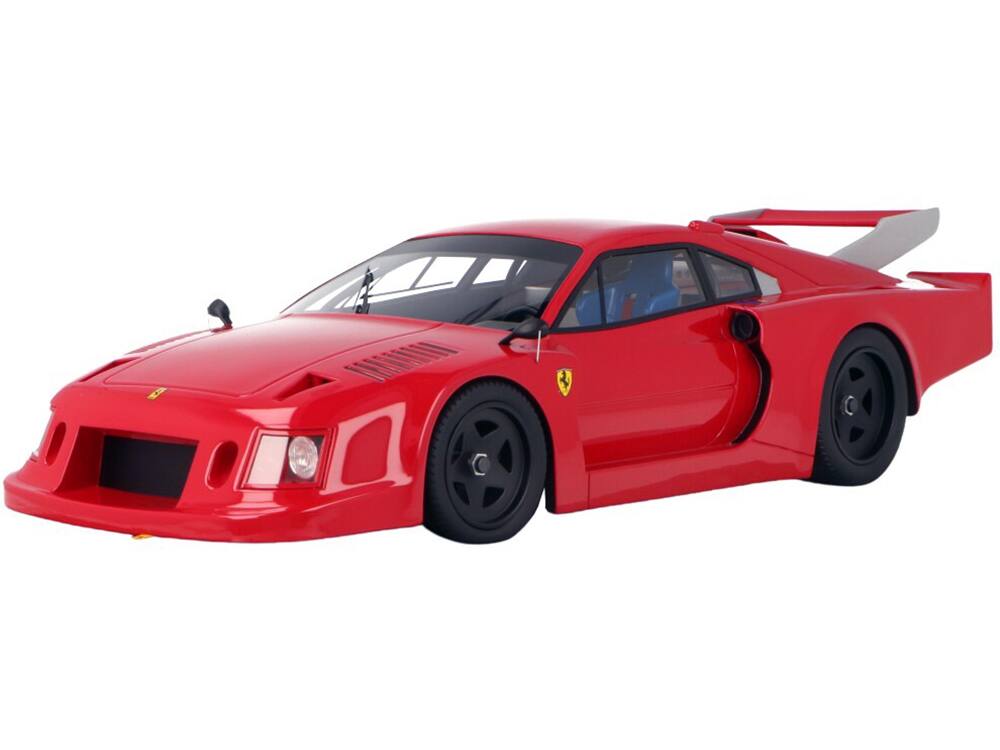 Front. Tecnomodel - 1981 Ferrari 308 GTB Turbo Press - Test Car Red "Mythos Series" Limited Edition to 120 pcs 1/18 Model Car by Tecnomodel.