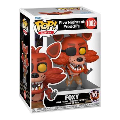 Funko POP! Games: Five Nights at Freddy's Foxy, 10th Anniversary Funko POP! Games: Five Nights at Freddy's Foxy, 10th Anniversary