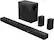 Angle. Hisense - Hisense - 5.1 Channel 540W Soundbar with Wireless 6.5" Subwoofer and 2 Rear Speakers (HS5100) - Black.