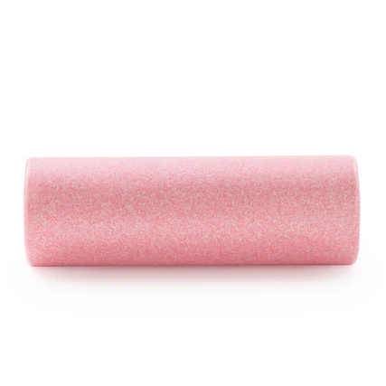 Front. Sunny Health & Fitness - 18" Yoga Foam Roller (Pink) - Pink.