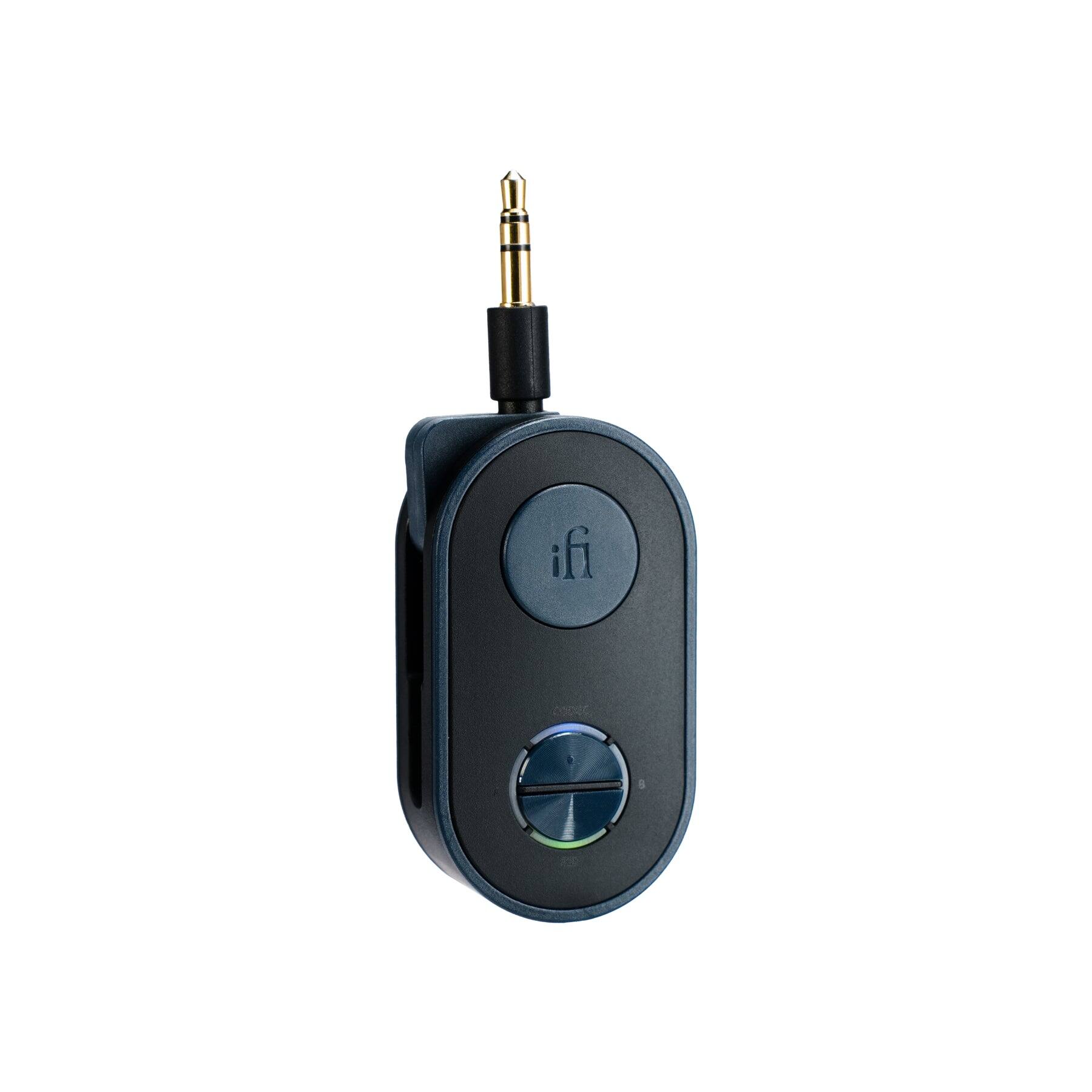 Angle. iFi Audio - iFi Audio UP Travel Bluetooth Transmitter & Receiver - Blue.