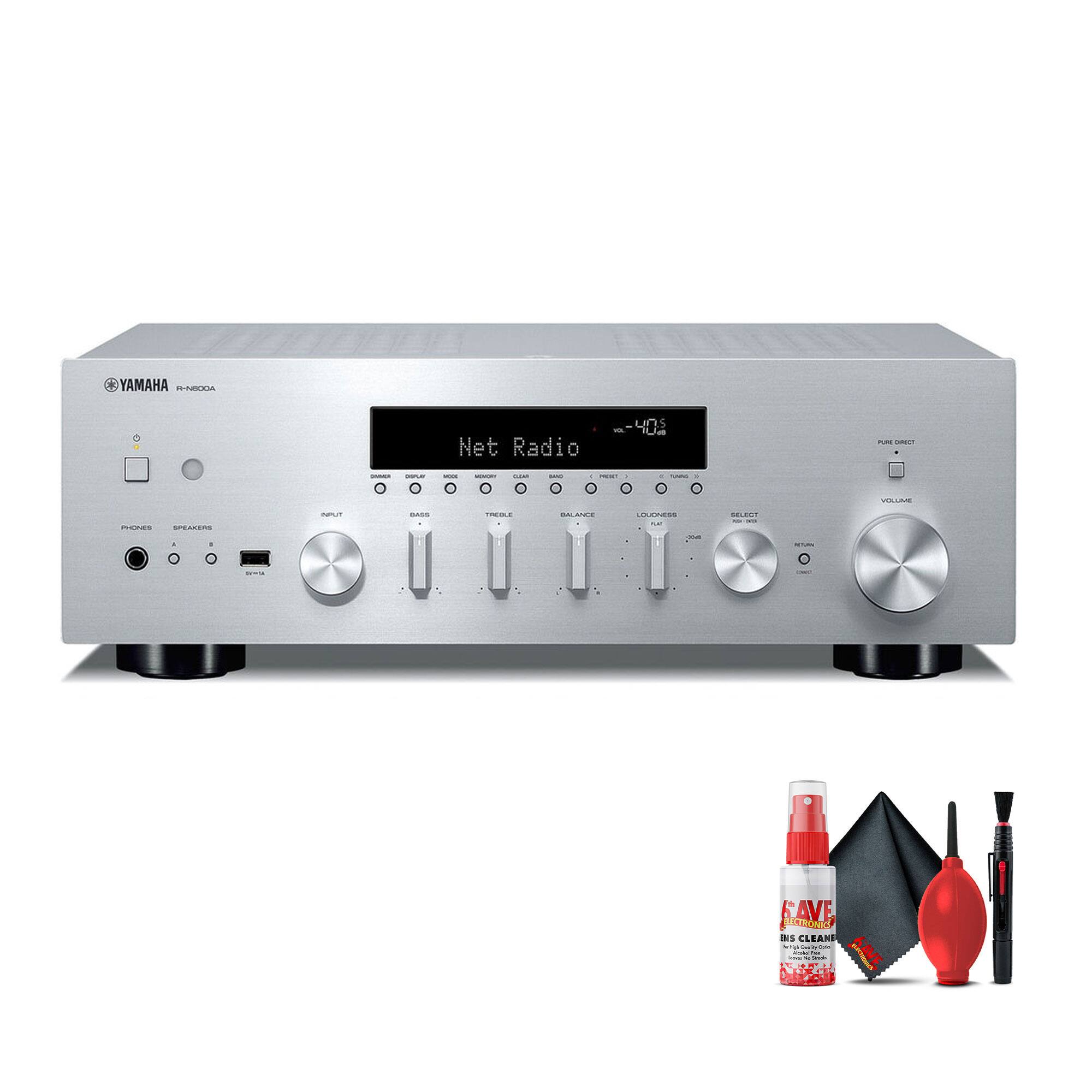 YAMAHA NOA Net Radio

- PHONES
- SPEAKERS
- INPUT
- BALANCE
- TREBLE
- VOLUME
- LOUDNESS
- SELECT

- PURE DIRECT

- SAVE
- THIS CLEANER