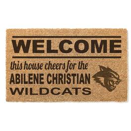 Jardine - Abilene Christian University Wildcats 18" x 30" Welcome Doormat - Brown