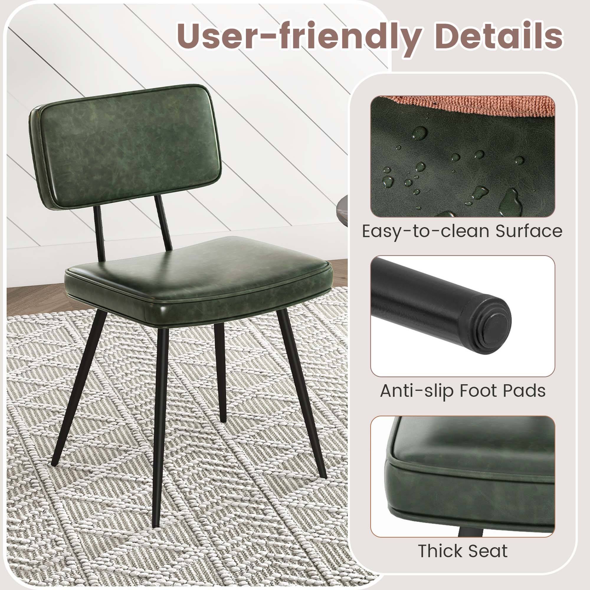 User-friendly Details

- Easy-to-clean Surface
- Anti-slip Foot Pads
- Thick Seat