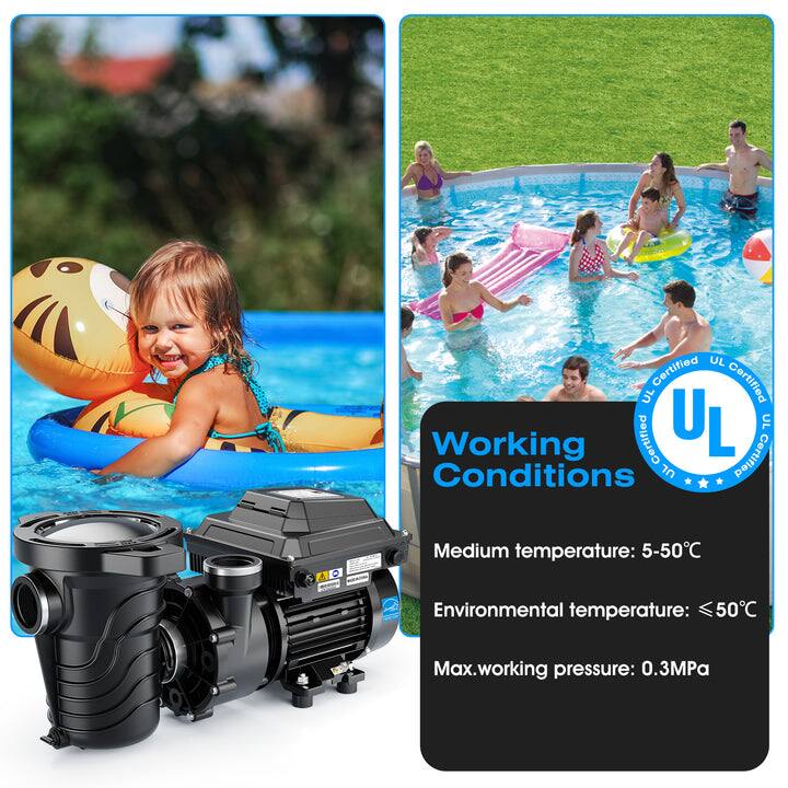 UL Certified  
Working Conditions  
Medium temperature: 5-50°C  
Environmental temperature: ≤50°C  
Max. working pressure: 0.3MPa