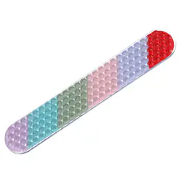 Unique Bargains - Gel Wrist Rest, Ergonomic Silicone Gel Mouse Pad with Cool Touch Cushion for Computer Laptop Home Office (Keyboard Pad) - Red Ombre