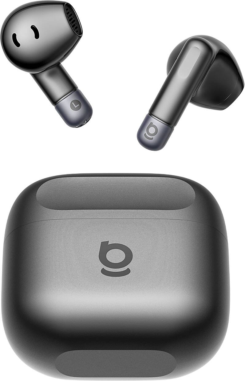 Angle. Baseus - Baseus Bass BS2 Lite True Wireless Earbuds,10 mm Driver,40-Hour Battery,2-Mic ENC,IP55 - Black - Black.