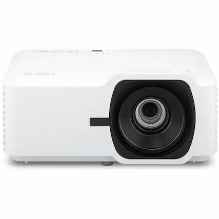 Front. ViewSonic - LS740W 5000 ANSI Lumens WXGA Laser Projector - White.