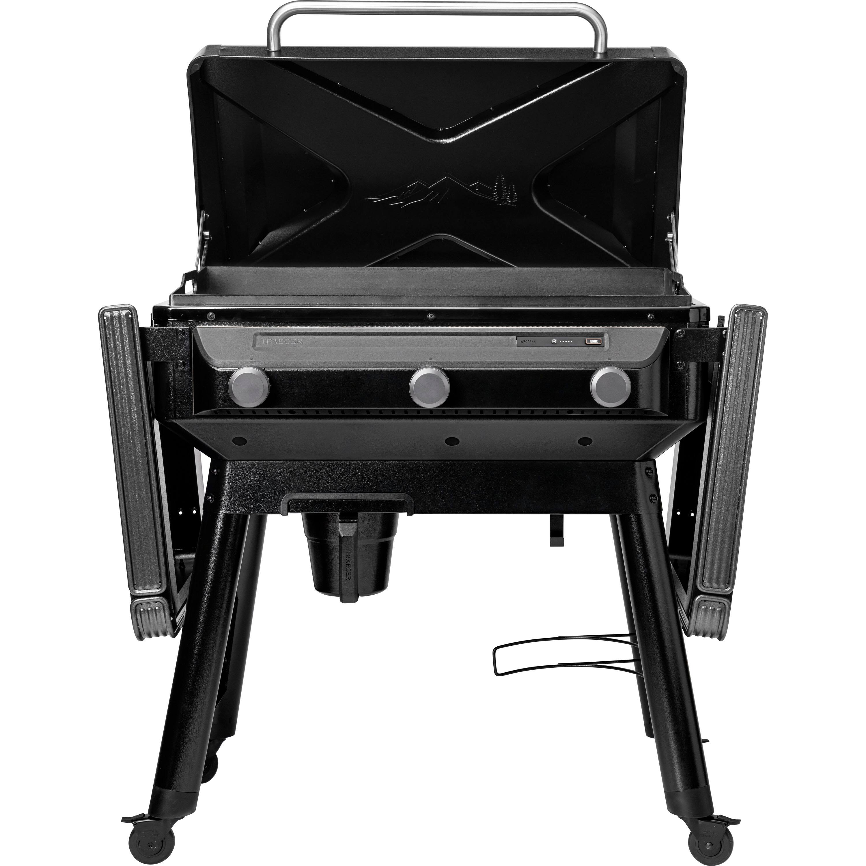 Alt View 11. Traeger Grills - Flatrock Flat Top Gas Grill - Black.