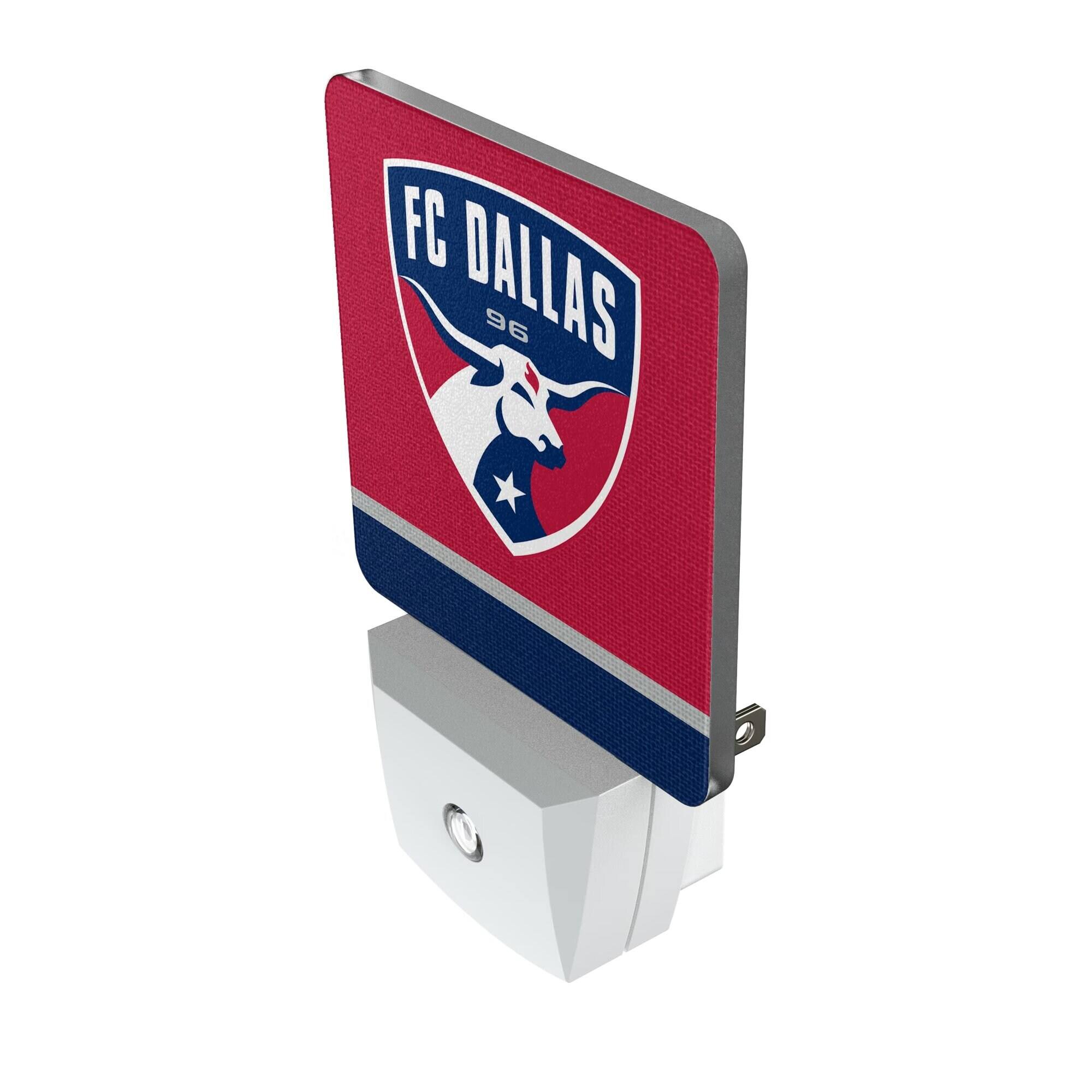Alt View 1. Keyscaper - FC Dallas Team Stripe Nightlight 2-Pack - Multicolor.