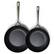 Front. Alva - Alva Artist Carbon Steel Frying Pan 2-Piece Set - Pre-Seasoned, Oven Safe and Toxin-Free Cookware - Blue.