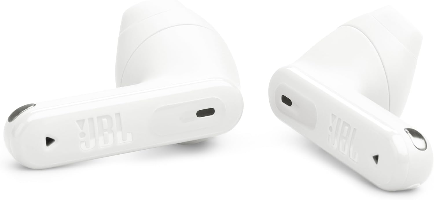 Alt View 4. JBL - Tune Flex 2 True Wireless Earbuds with Protective Case - White.