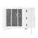Alt View 12. Keystone - 8,000 BTU 350 Sq. Ft Window Mounted Inverter Air Conditioner with Remote Control - White.