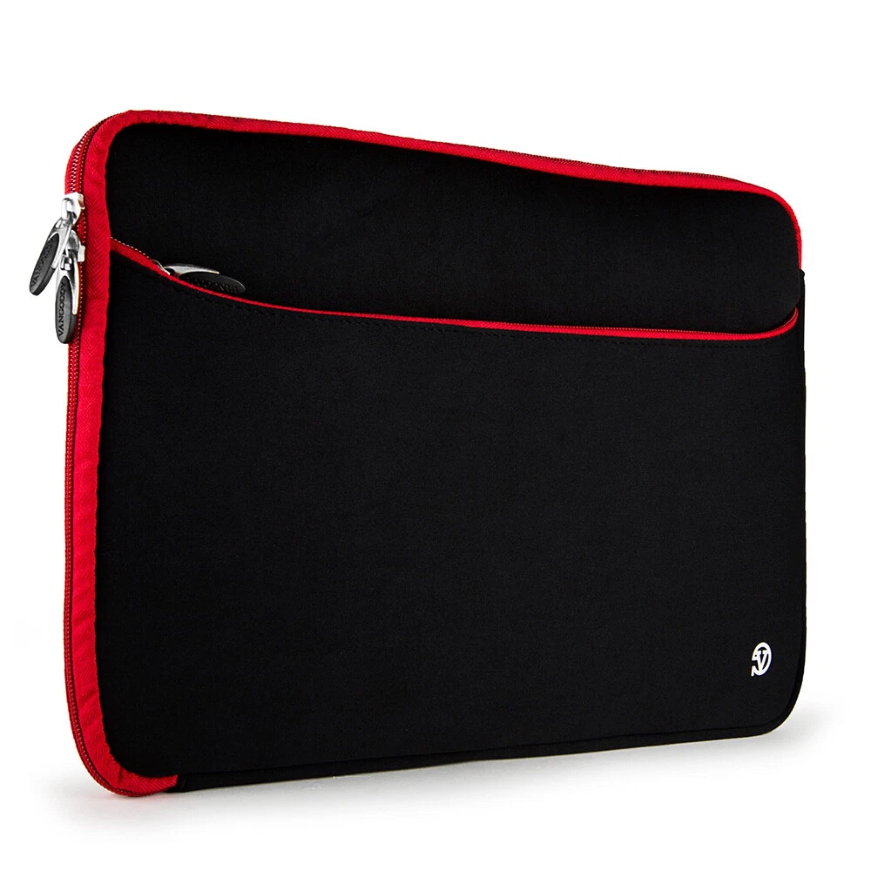 Kitcheniva - Laptop Sleeve Case Carry Bag For 14" Laptop - Black/Red