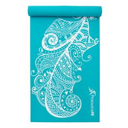 ProsourceFit - Printed Yoga Mat - Blue