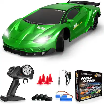FASTER RC 68 OR 6B E wrs 2.4GHZ MELA - HIGH SPEED RC DRIFT CAR