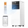 SIMZLIFE - Portable Air Conditioner 8000 BTU, Rooms up to 350 Sq. Ft, App & Voice Control,3-in-1 with Cool/Fan/Dry, Quiet - White