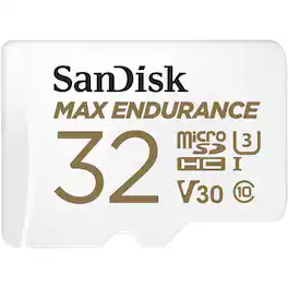 SANDISK - MAX ENDURANCE 32 GB microSD - 100 MB/s Read