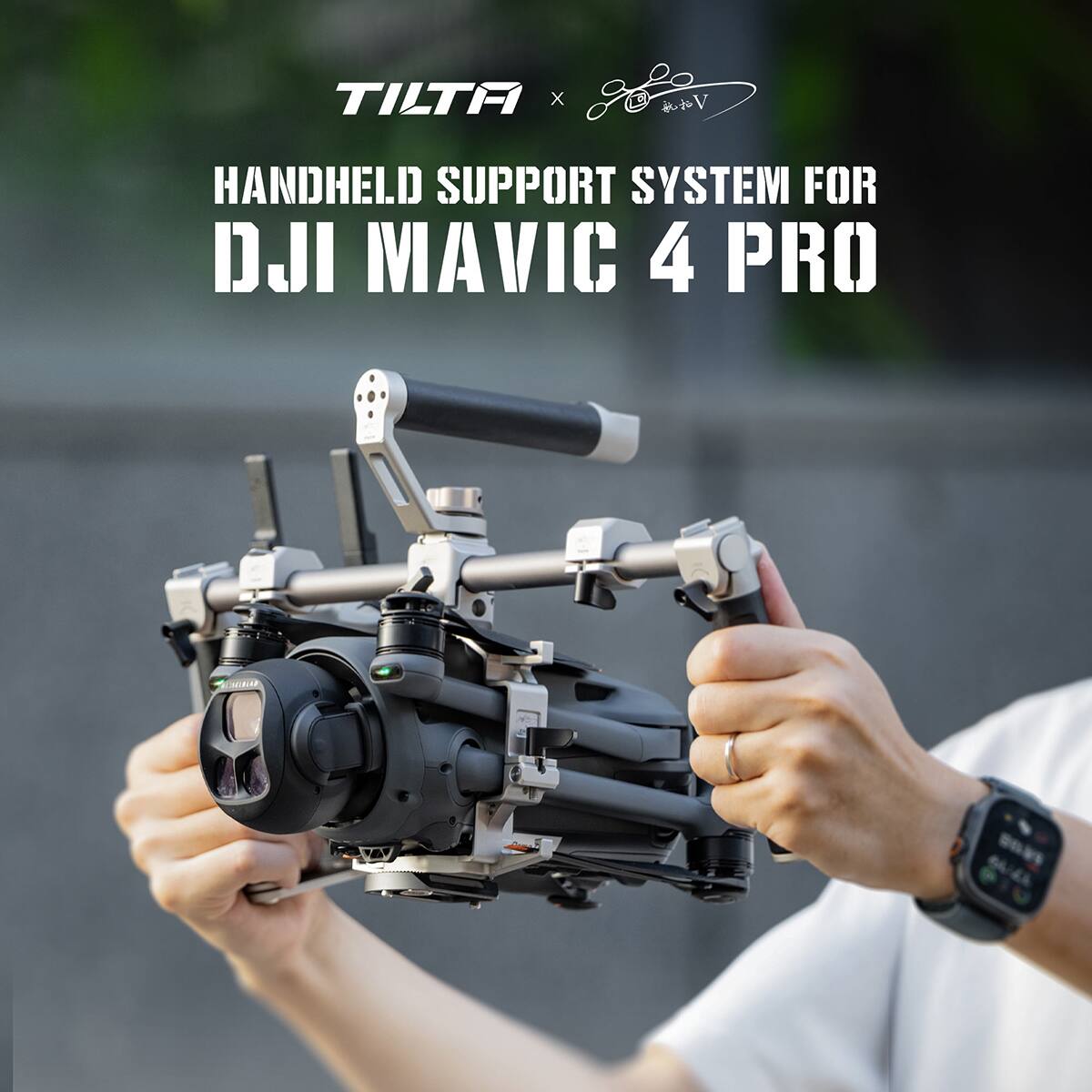 TILTA x V

HANDHELD SUPPORT SYSTEM FOR DJI MAVIC 4 PRO