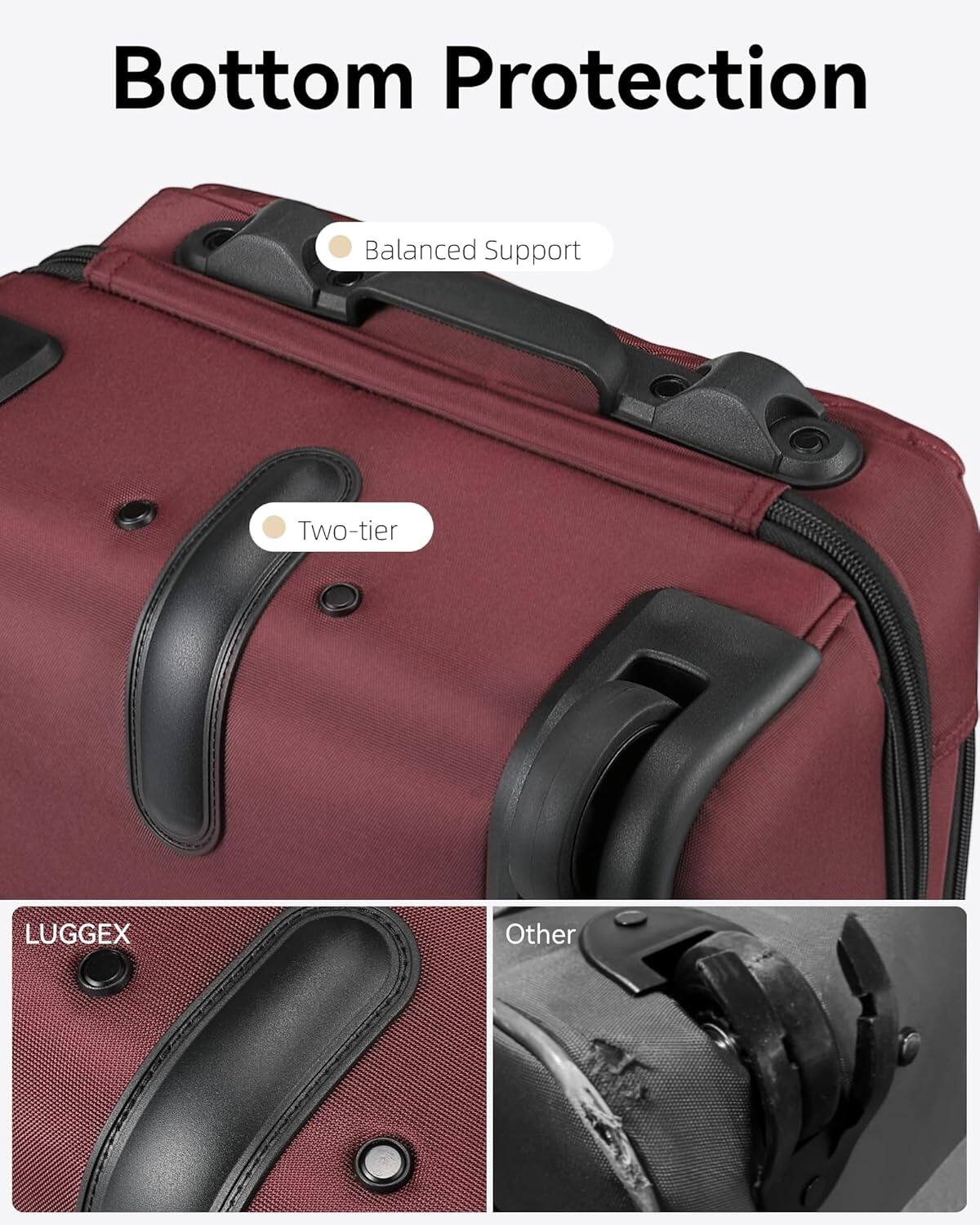 Bottom Protection  
Balanced Support  
Two-tier  
LUGGEX  
Other