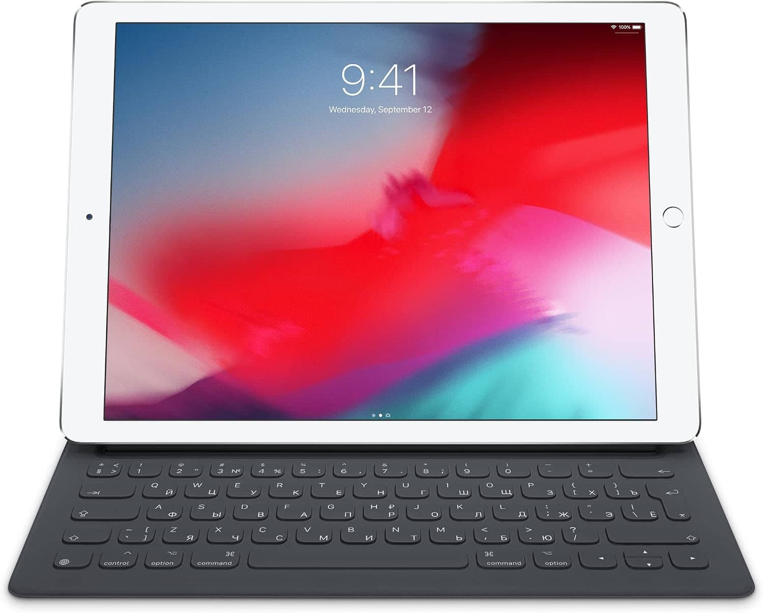 Apple - Smart Keyboard (for 12.9-inch iPad Pro) - Russian - Space Gray