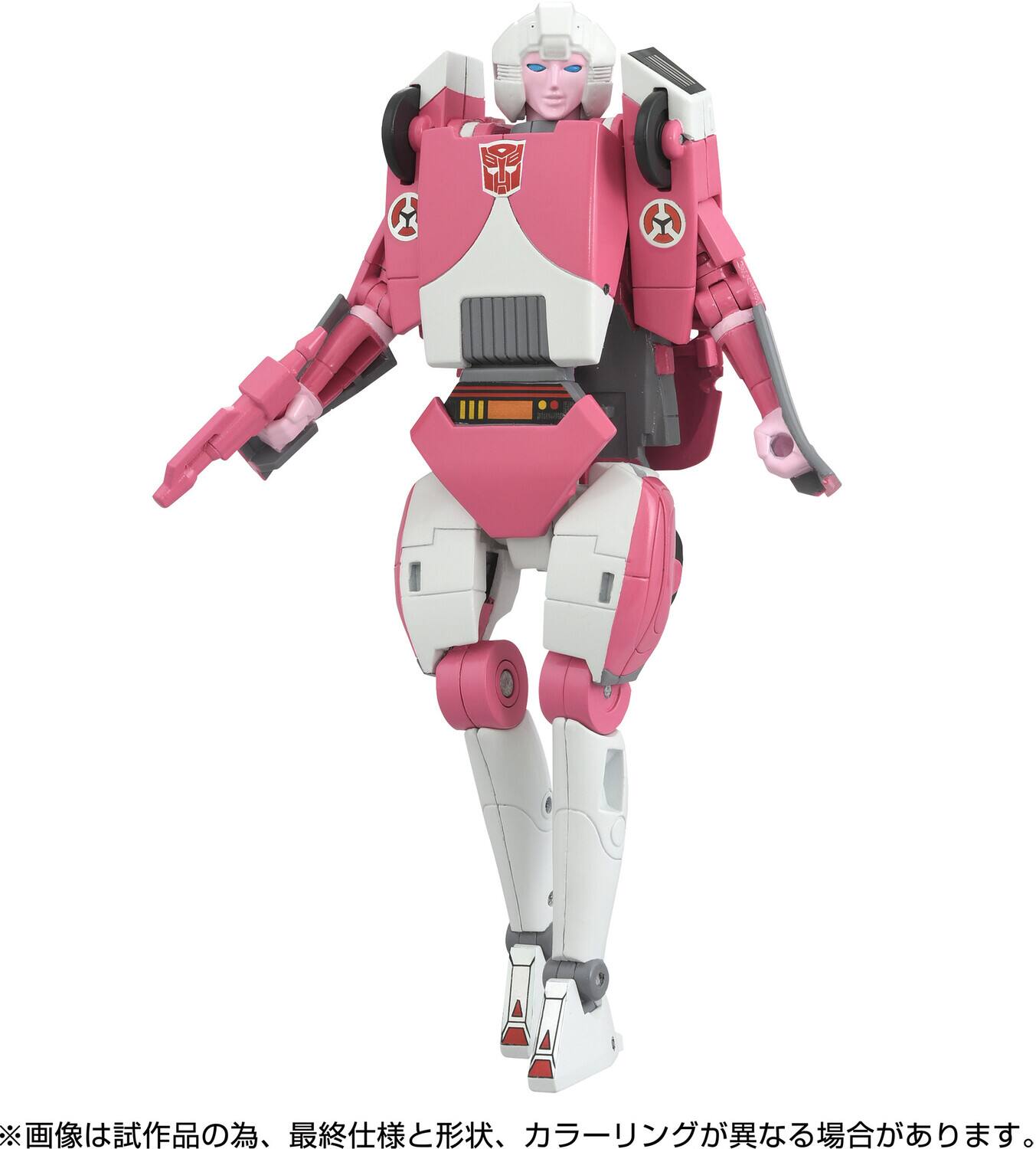 Alt View 1. Hasbro - Hasbro Collectibles - Transformers - Takara Tomy: Missing Link - C-08 Arcee Converting Action Figure - COLLECTIBLES - Multicolor.
