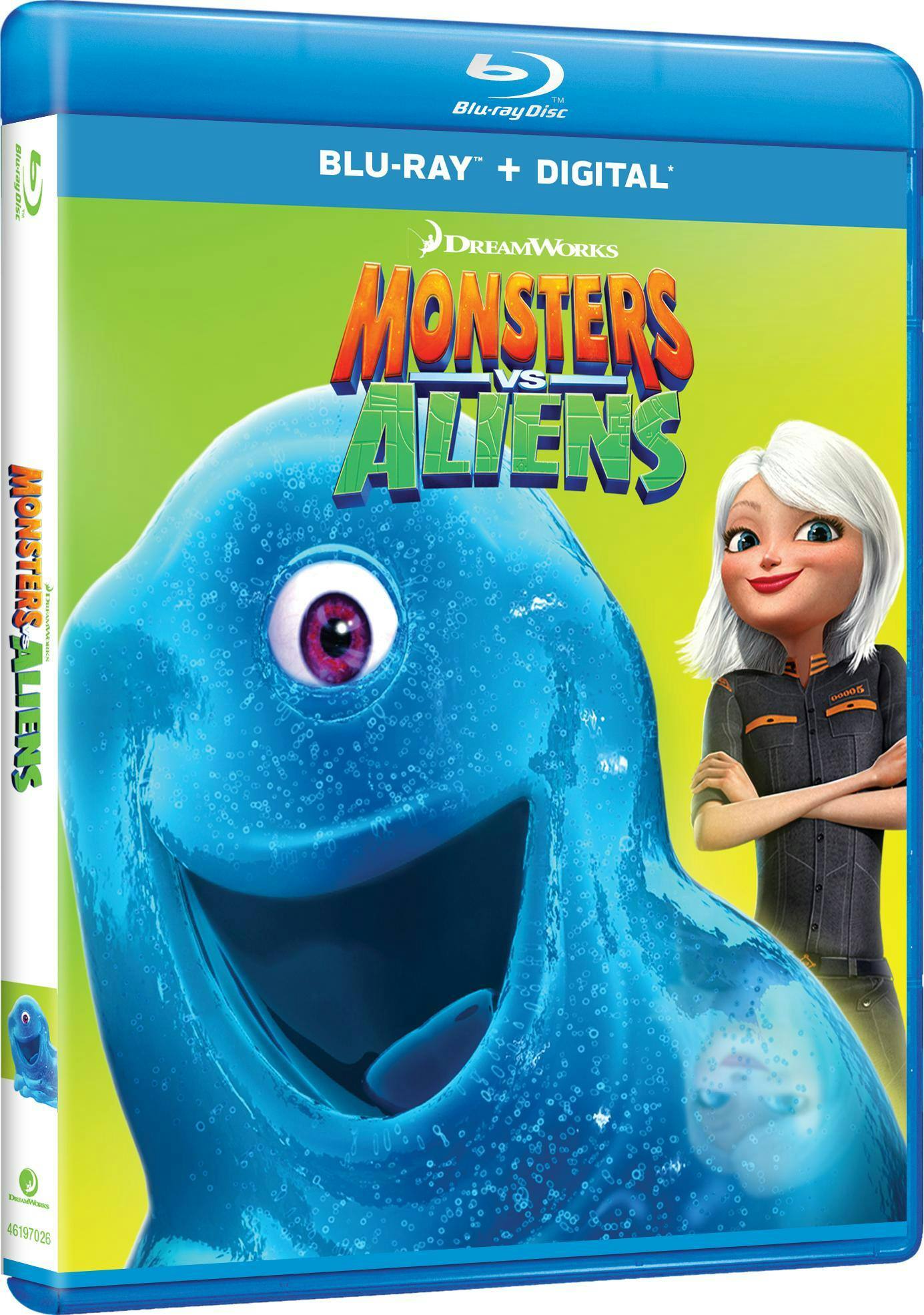 Angle. Monsters Vs Aliens (Blu-ray New Box Art) [Blu-ray].