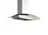 Angle. Zephyr - Ravenna 30 in. 600 CFM Wall Mount Range Hood with LED Light in Black Stainless Steel with Gray Glass Canopy - Stainless Steel/Glass.