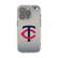 Front. Keyscaper - Linen Logo iPhone Clear Case - 16e - Multicolor.