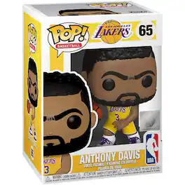 LA Lakers NBA Funko POP Vinyl Figure | Anthony Davis - Yellow