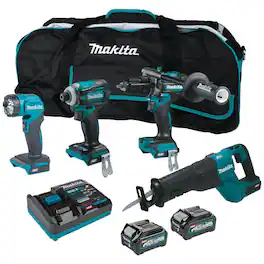 Makita - GT401M1D1 Xgt 40V Max Combo Kit 4Pc