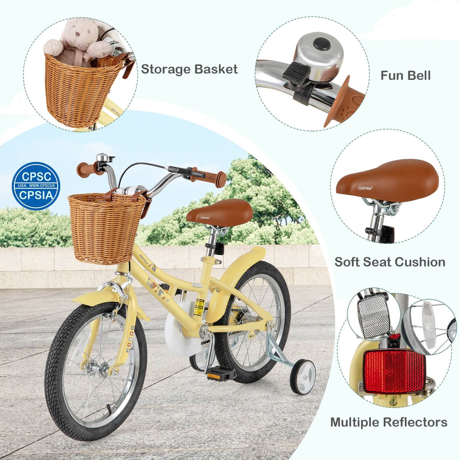 - Storage Basket
- Fun Bell
- Soft Seat Cushion
- Multiple Reflectors

CPSC CPSIA

USA WWW.CPSC.US