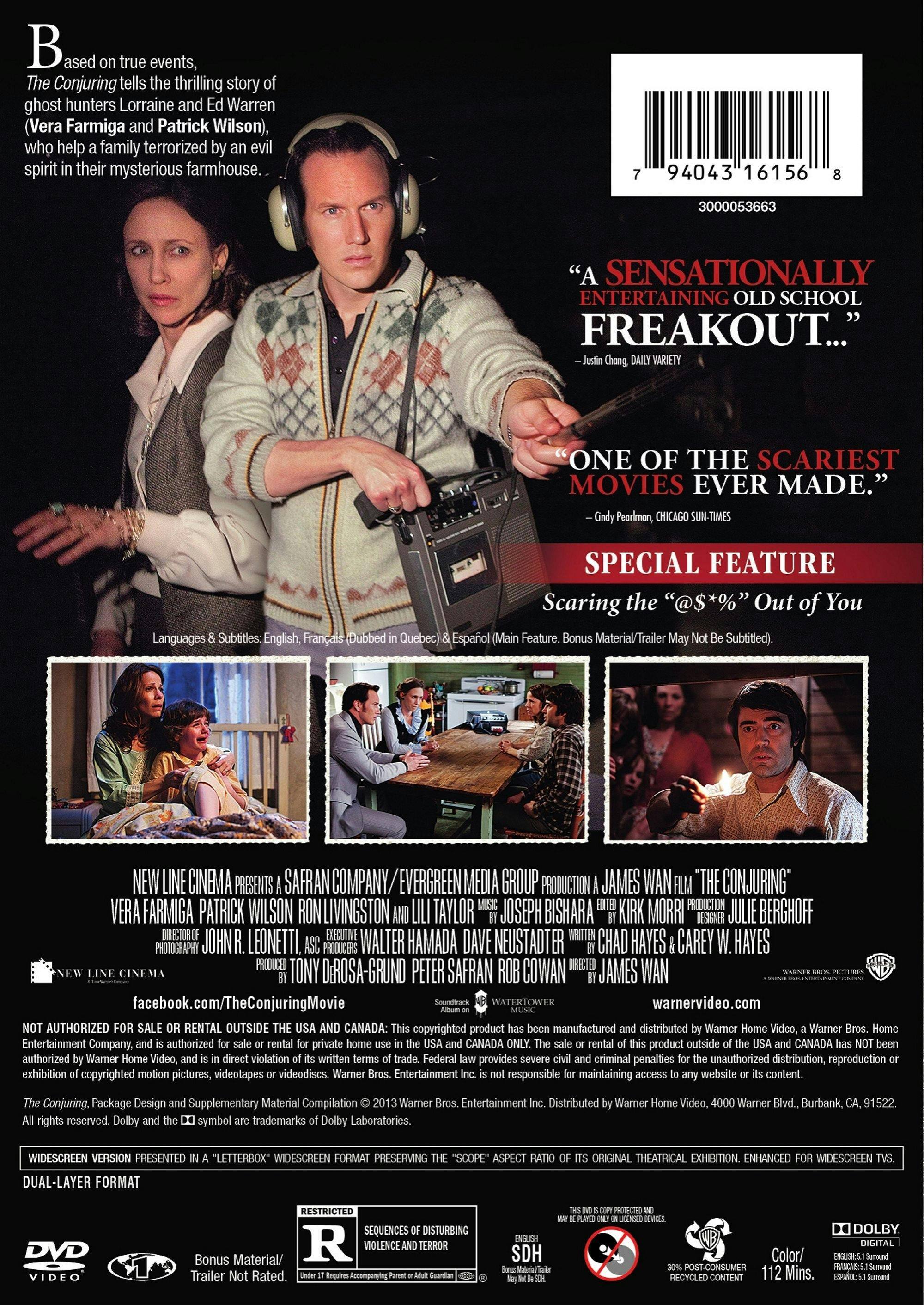 Angle. The Conjuring [DVD].