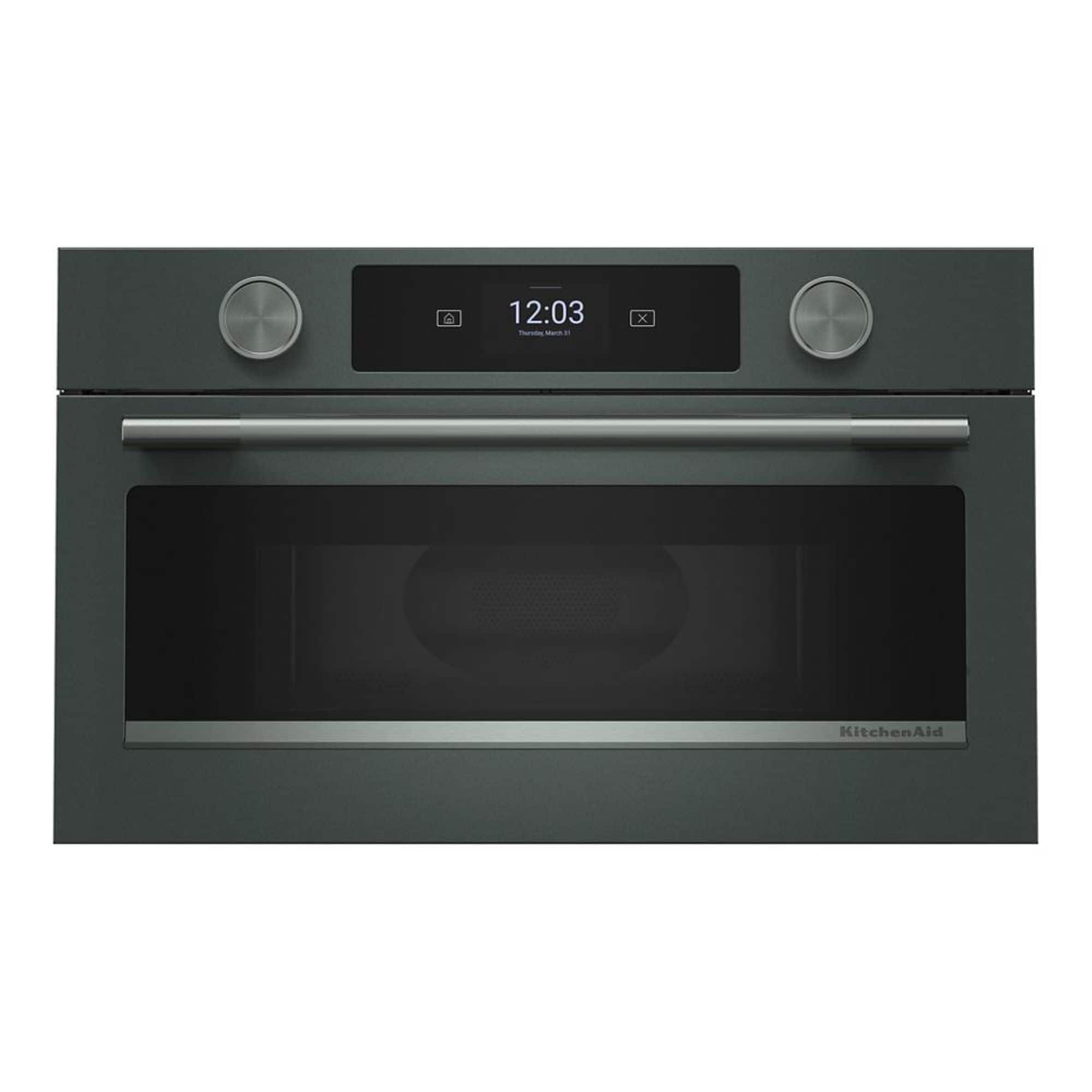 KitchenAid - 1.4 Cu. Ft. Built-In Microwave with Air Fry - Juniper - Front_Zoom