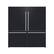 Front. Forno Appliances - 60 in. Wide Milano 34.4 Cu. Ft.Freestanding Dual Bottom Freezer Refrigerator - Black.