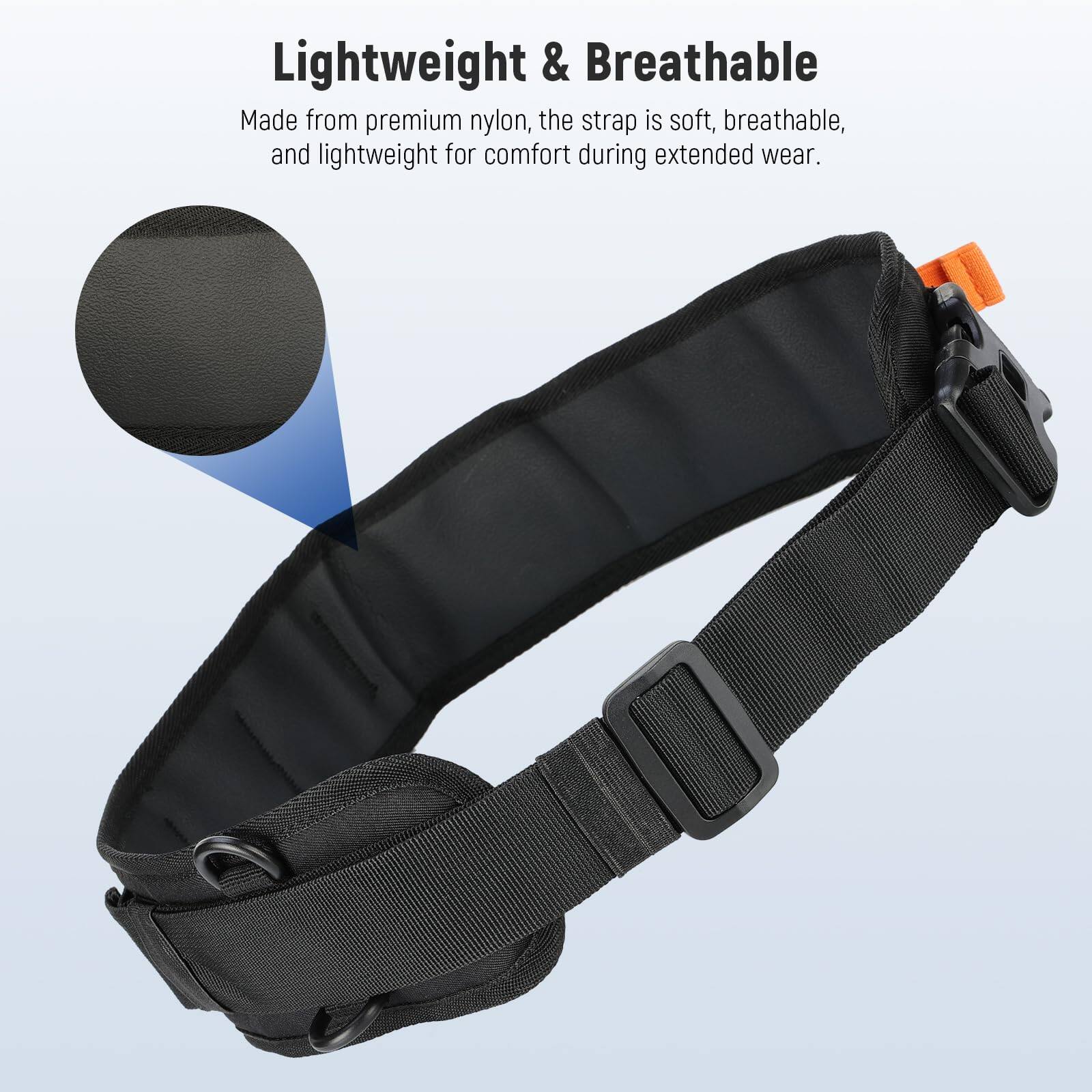Lightweight & Breathable

Made from premium nylon, the strap is soft, breathable, and lightweight for comfort during extended wear.