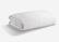 Front. Bedgear - Ver-Tex Mattress Protector- Full - White.