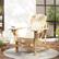 Alt View 1. Outsunny - Adirondack Chair, Outdoor Fire Pit and Porch Seating, Classic Log Lounge w/ Built-in Cupholder - Natural Wood.