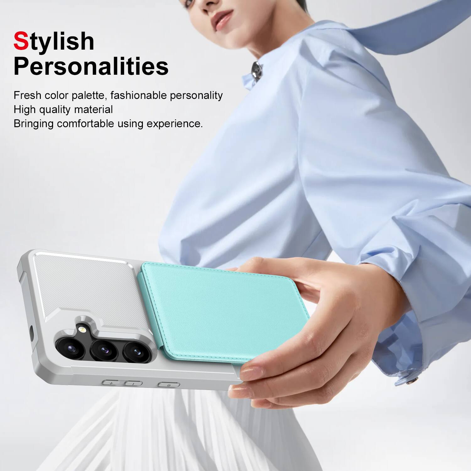 Stylish Personalities

Fresh color palette, fashionable personality  
High quality material  
Bringing comfortable using experience.