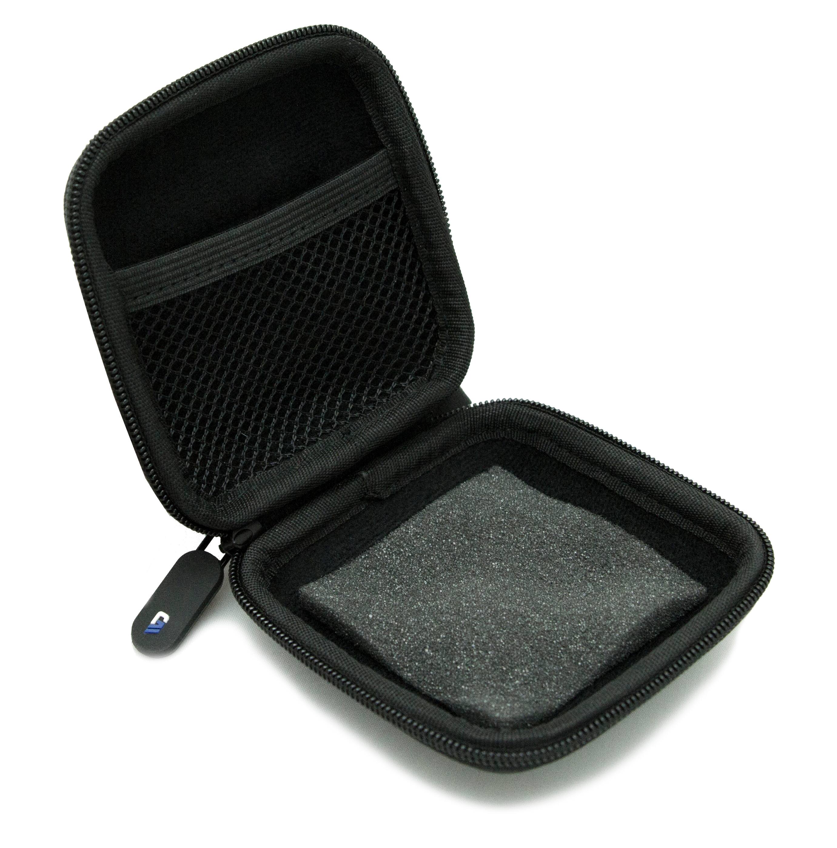 Alt View 1. CASEMATIX - Handheld Golf GPS Case for Bushnell Phantom, Garmin G12 & GolfBuddy Voice GPS Rangefinder - EVA Case Only.