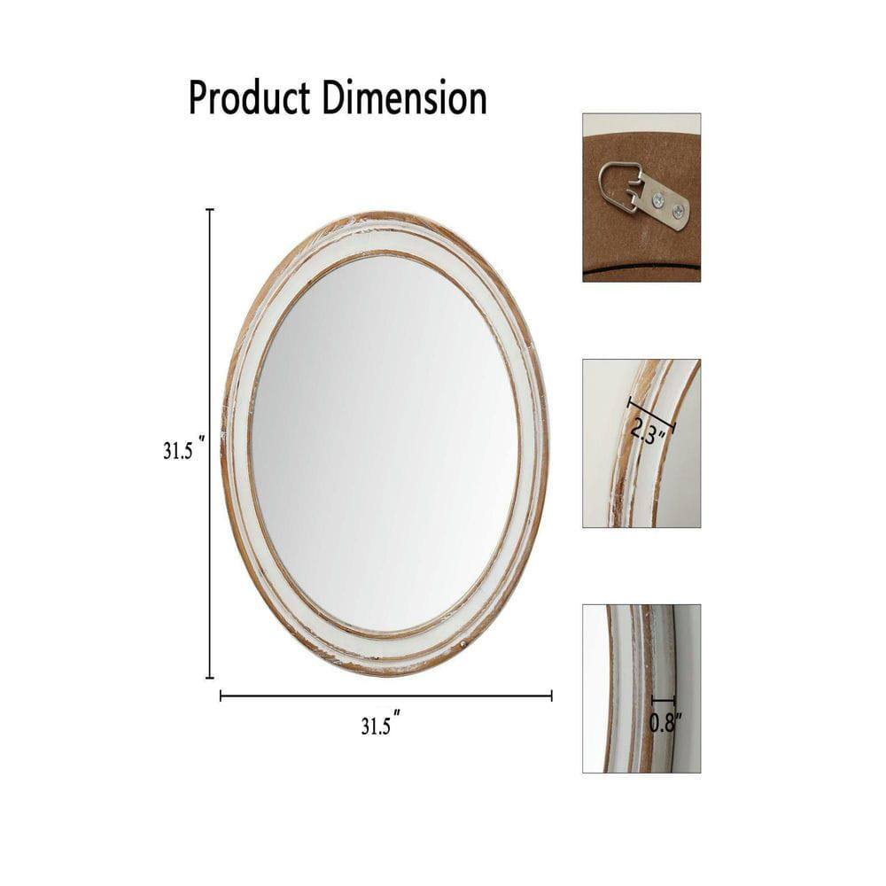 Product Dimension  
31.5" H x 31.5"  
2.3"  
0.8"
