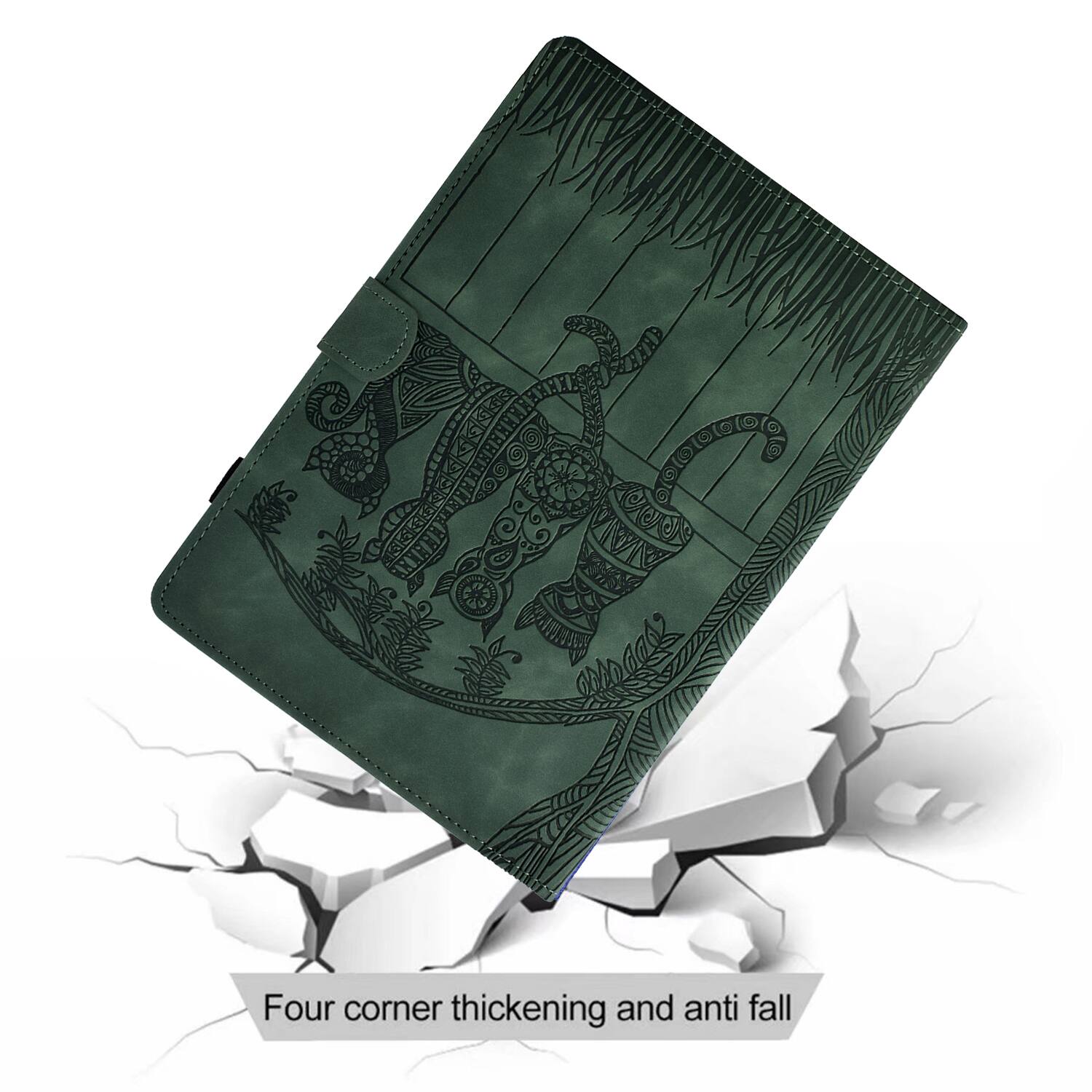 Four corner thickening and anti fall