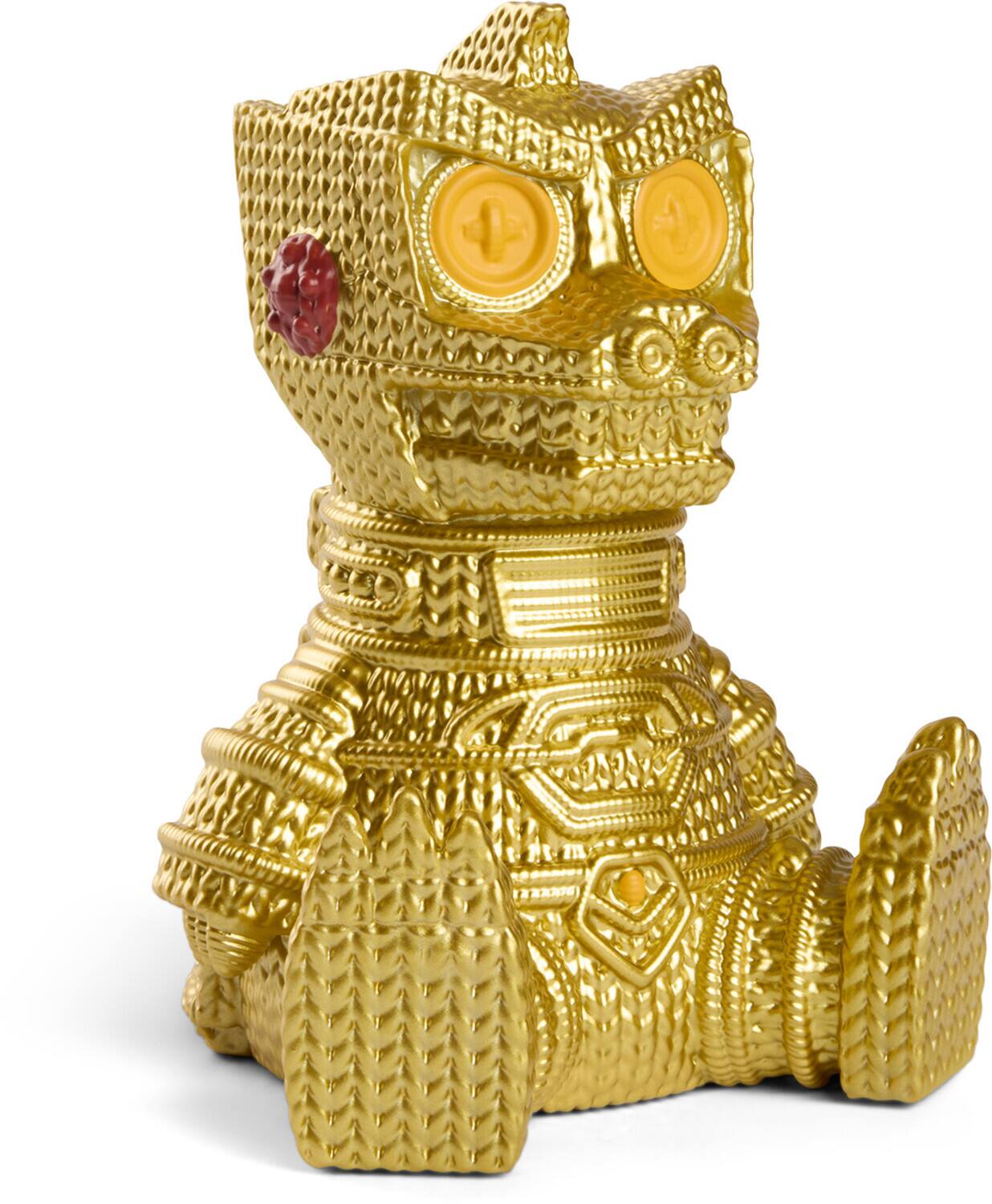 Alt View 2. Handmade by Robots - Handmade by Robots - Godzilla - Mechagodzilla #253 (Gold)   - COLLECTIBLES - Multicolor.