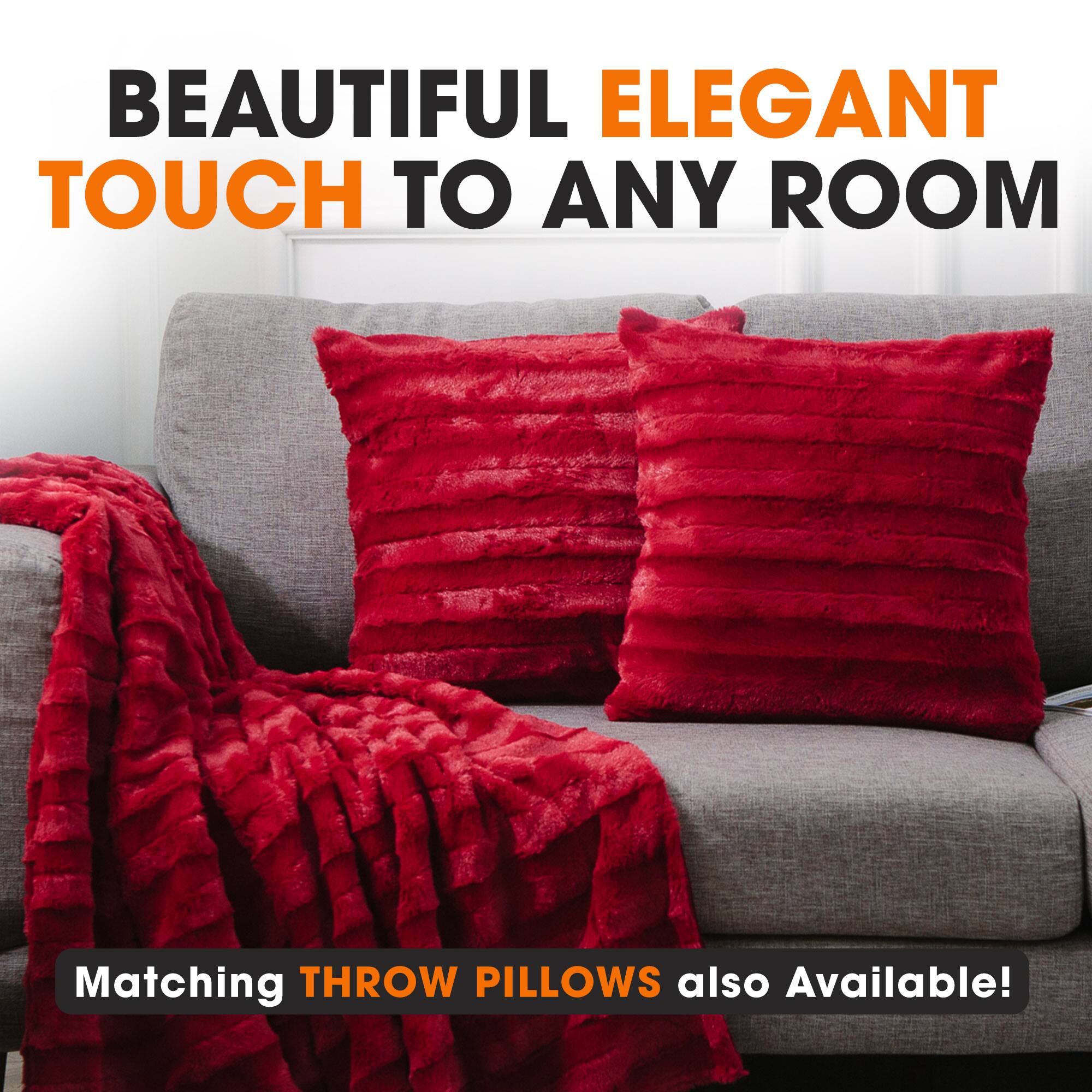BEAUTIFUL ELEGANT TOUCH TO ANY ROOM

Matching THROW PILLOWS also Available!
