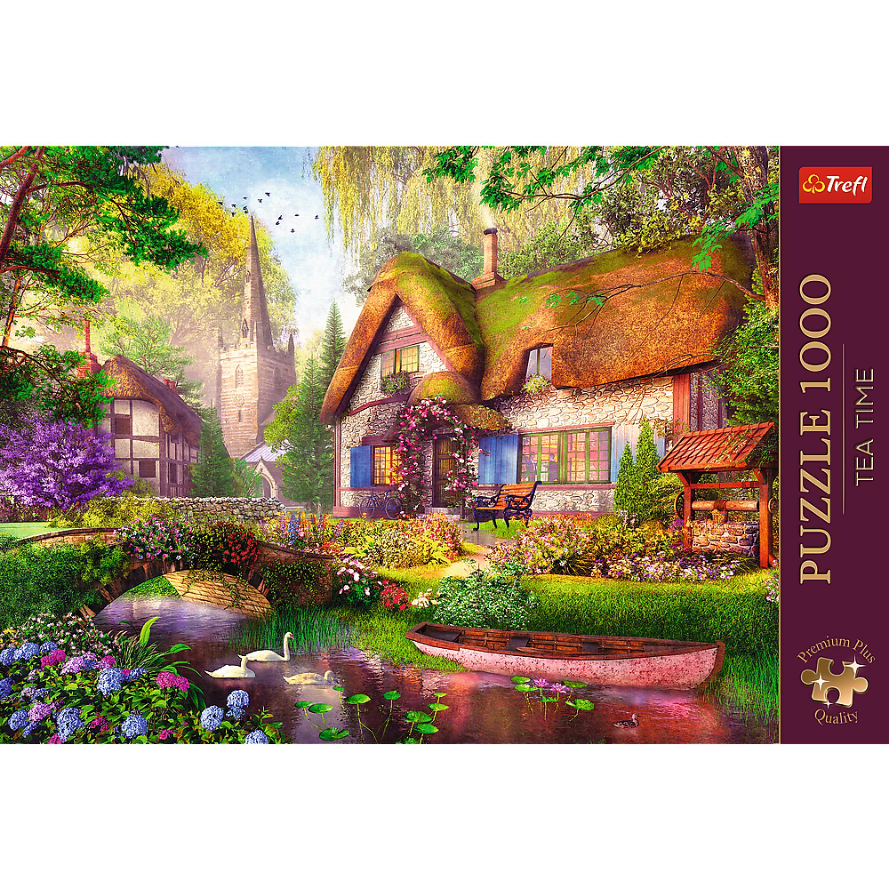 Trefl 1000 Piece Puzzle  
Premium Plus Quality  
Time Tea