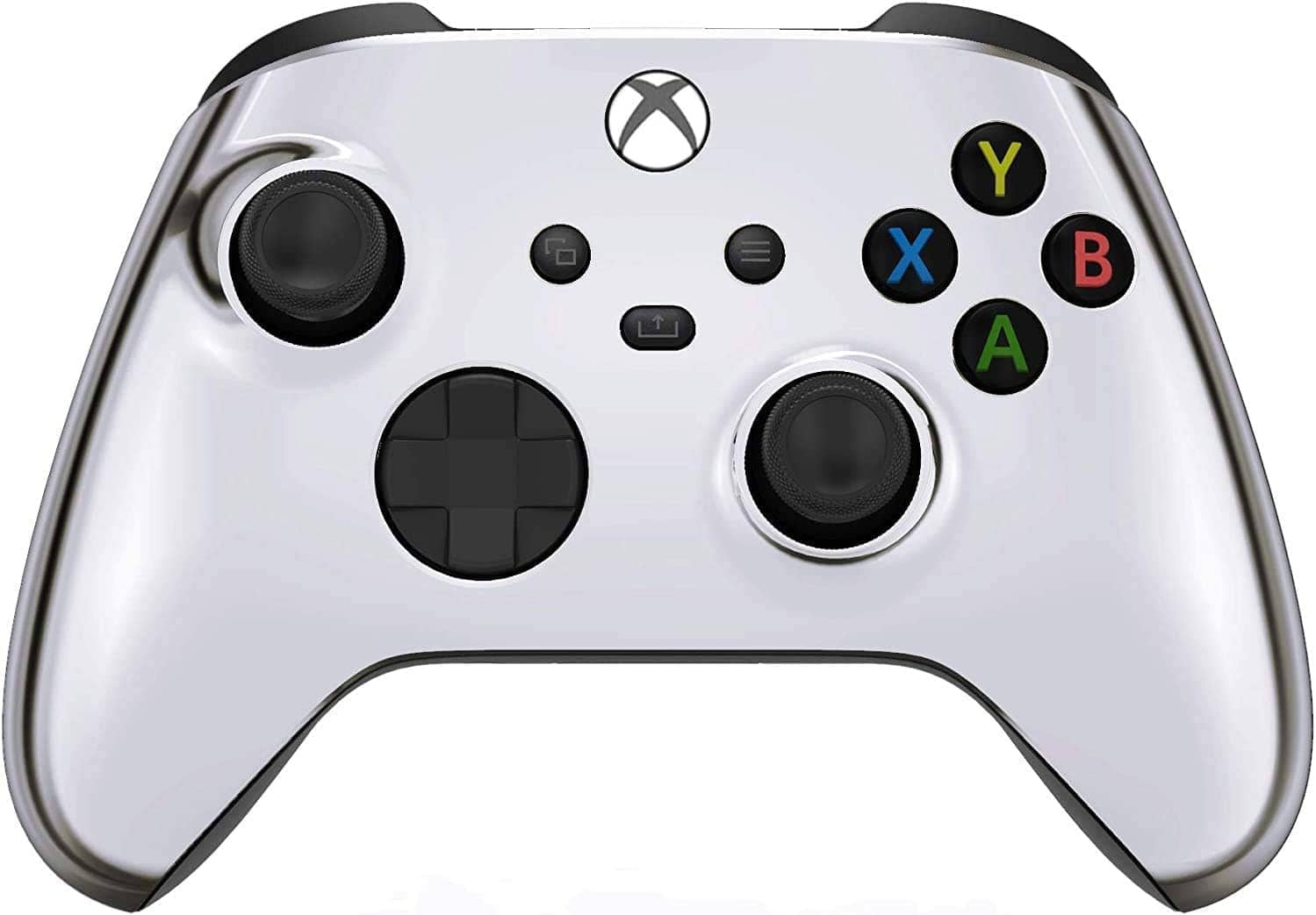 Xbox Series x/s カスタム コントローラー Zスティック ホワイト Three-Tone Robot White & Clear With New Hope Gray Classic